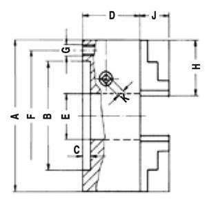 1565G - MANDRINI AUTOCENTRANTI - Prod. SCU - Röhm